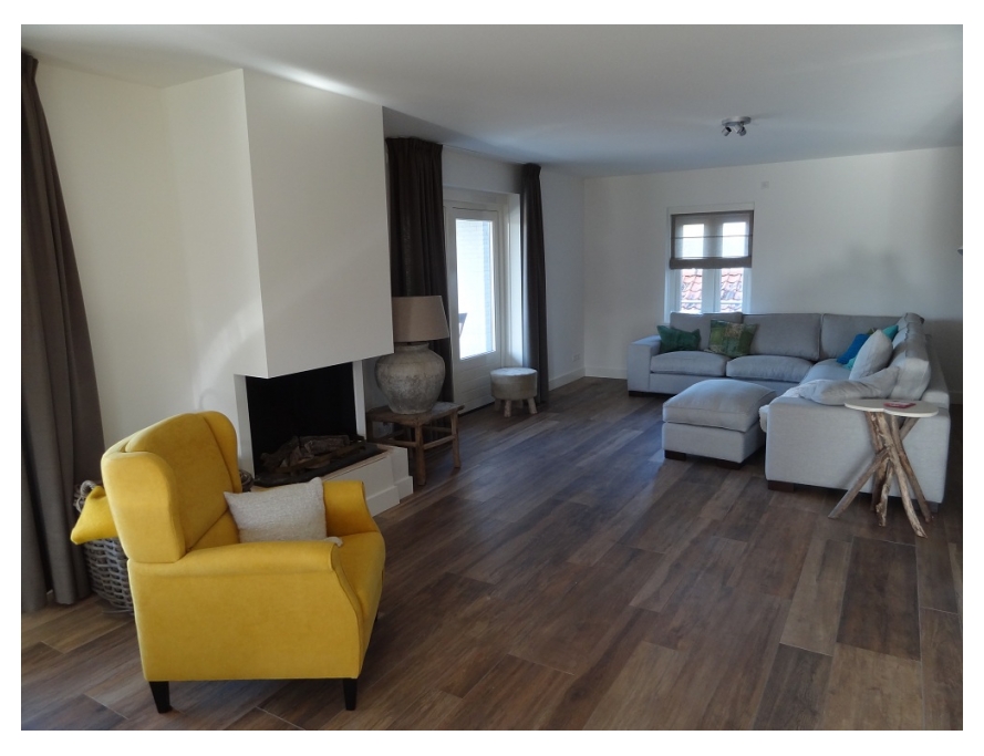 Schilder Aalst - Spuitwerk woonkamer