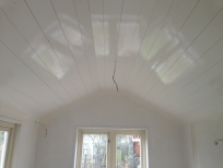Gespoten plafond huis Geldermalsen - schilder
