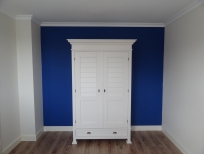 Wandafwerking slaapkamer